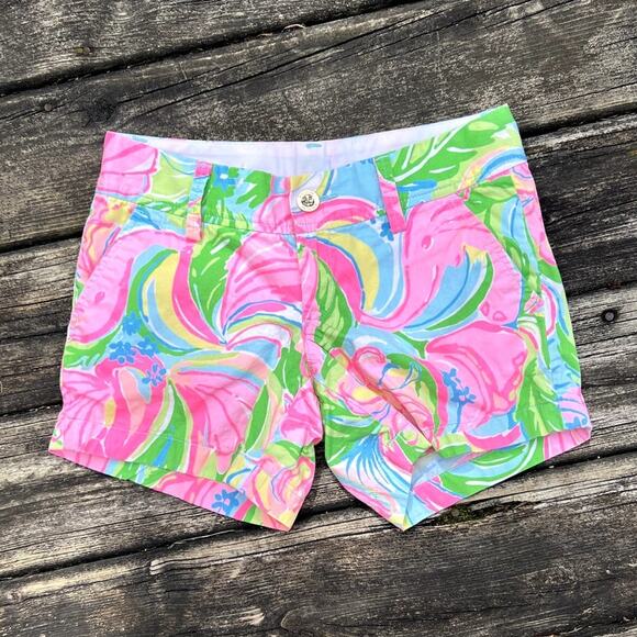 Lilly Pulitzer Pants - Lilly Pulitzer So A Peeling The Callahan Shorts, Size 30" Waist